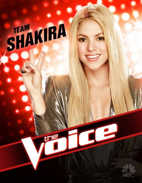 shakira on the voice 2014